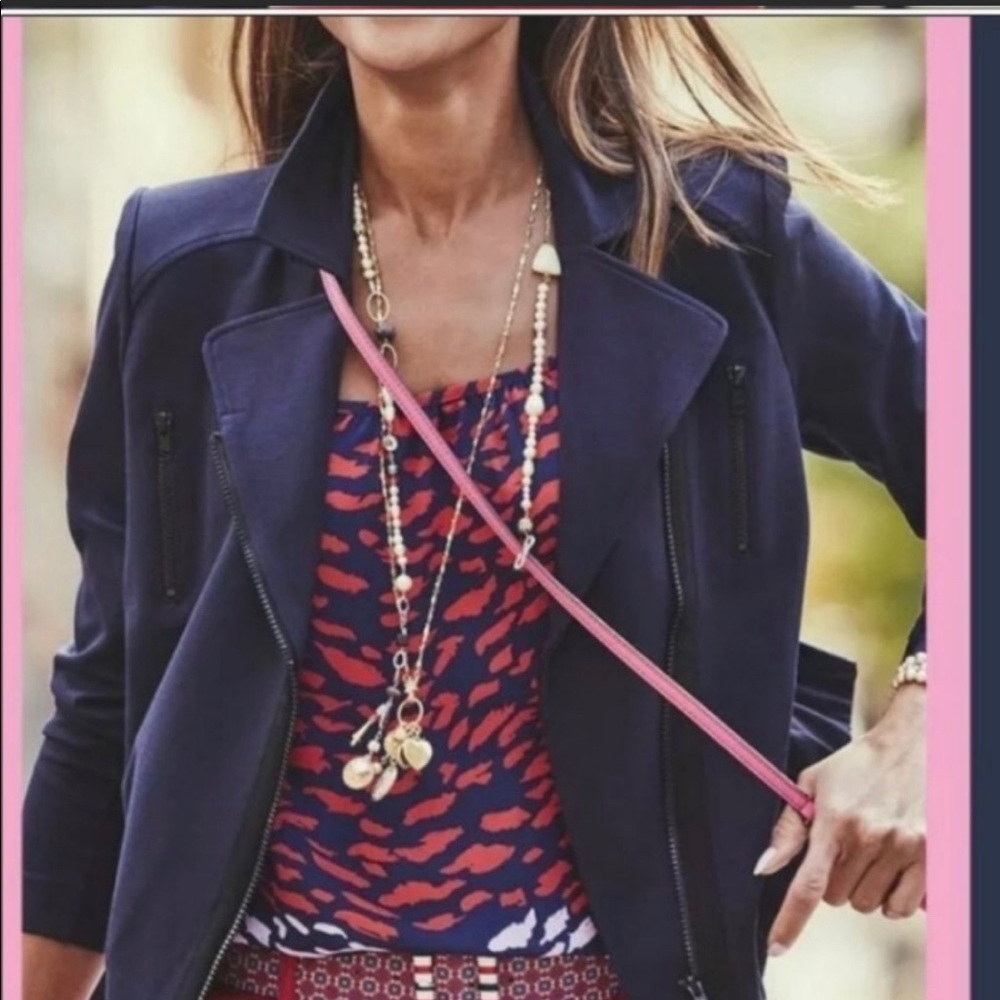 Cabi midnight navy Chance Jacket.  Size Small. New without tags.